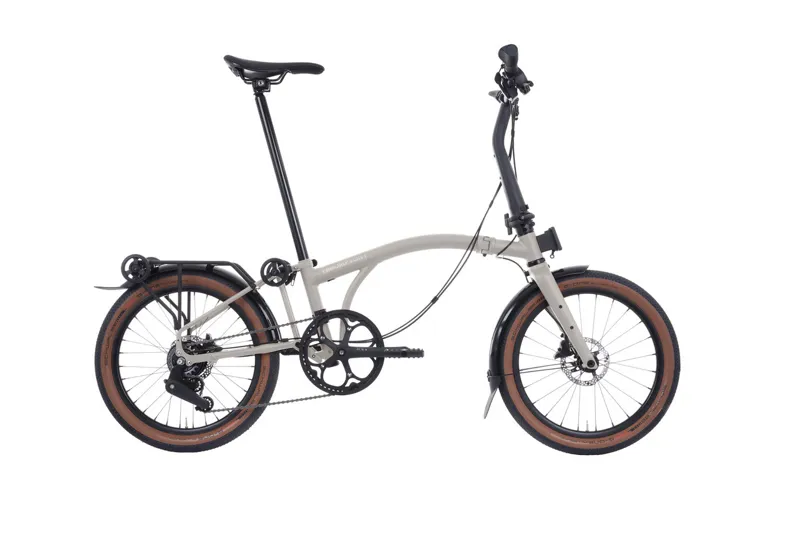 Brompton G Line Roller Frame 2026 Gravel Folding Bike  - Trail White