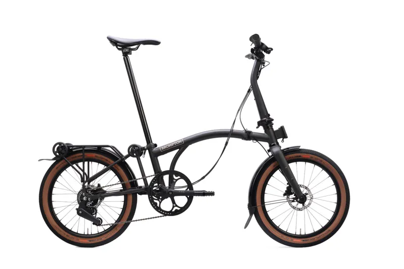 Brompton G Line Roller Frame 2026 Gravel Folding Bike - Space Black