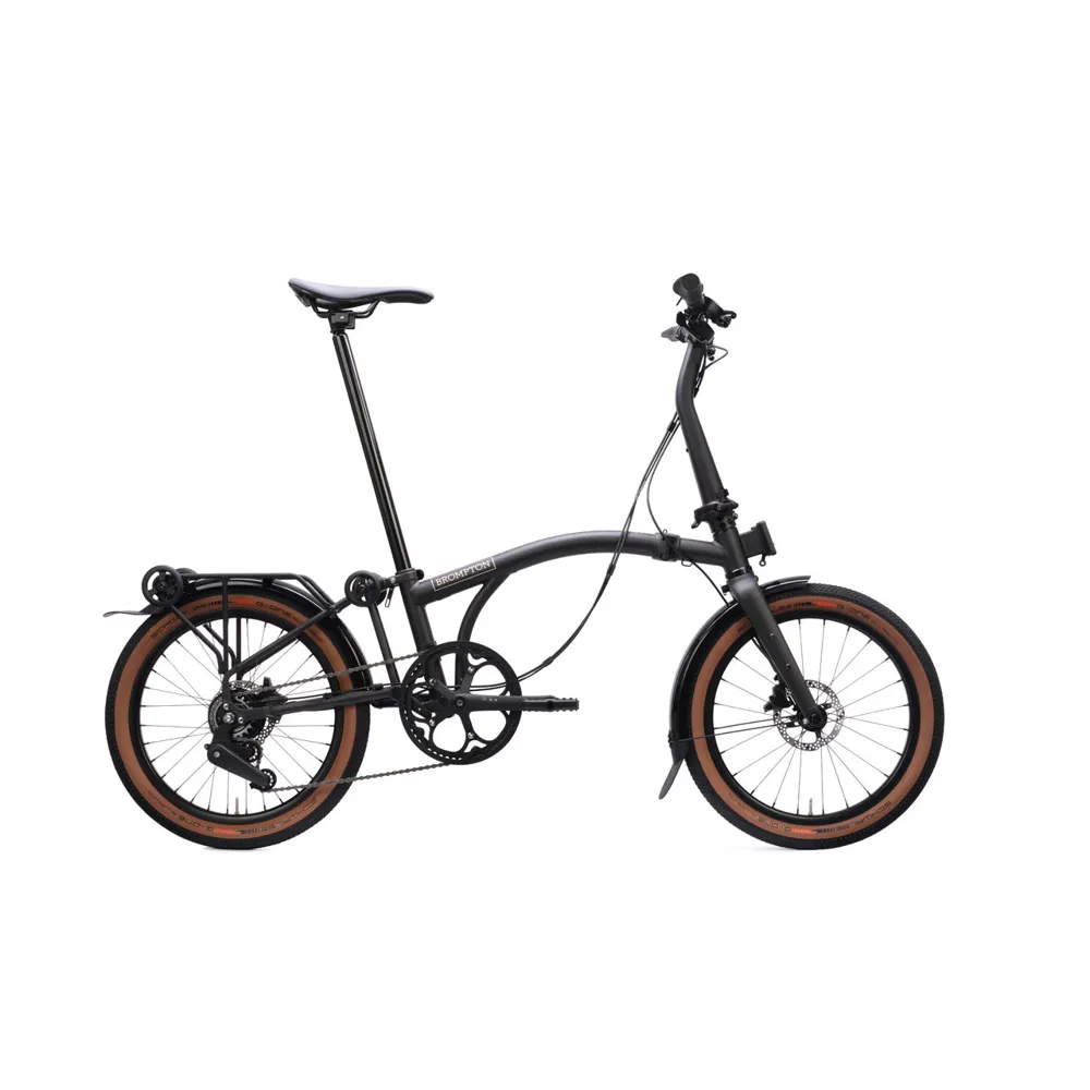uPRISE Bikes Brompton G Line Roller Frame 2026 Gravel Folding Bike - Space Black | Price match, 365 day returns, 18-Month Warranty, Finance Available & Free UK Delivery