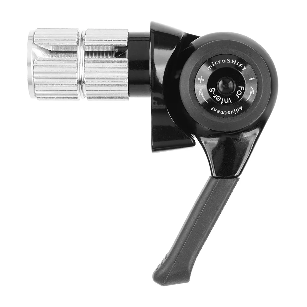uPRISE Bikes Microshift  Nexus/Alfine BS-N08-R 8 Speed Bar End Shifter - Black - Right Hand | Price match, 365 day returns, 18-Month Warranty, Finance Available & Free UK Delivery