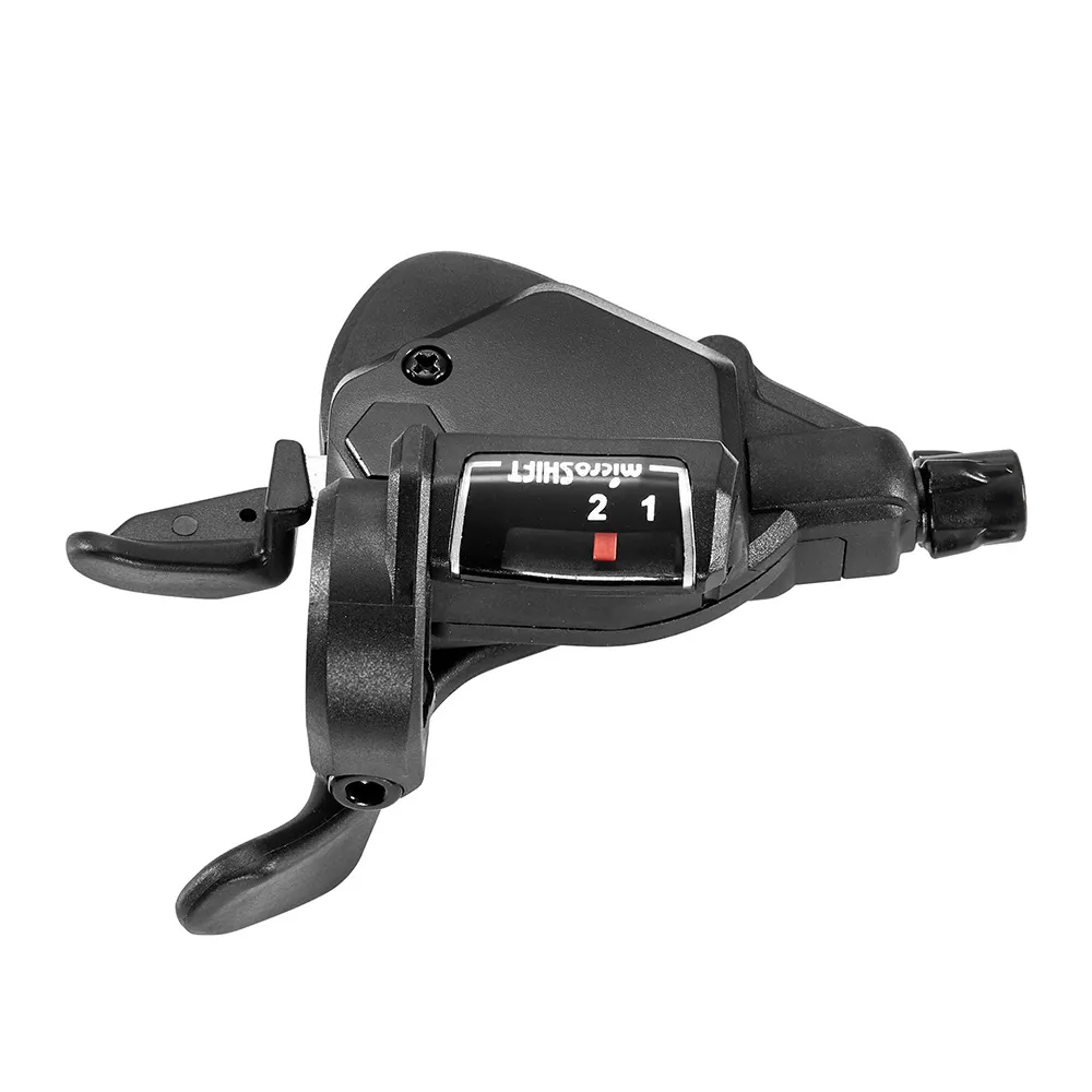 uPRISE Bikes Microshift TS-39 2 Speed Thumb Tap Light Action Shifter - Left Hand | Price match, 365 day returns, 18-Month Warranty, Finance Available & Free UK Delivery