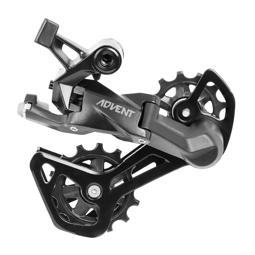 uPRISE Bikes Microshift RD-M619MB ADVENT 9 Speed Medium Cage Rear Derailleur - Black | Price match, 365 day returns, 18-Month Warranty, Finance Available & Free UK Delivery
