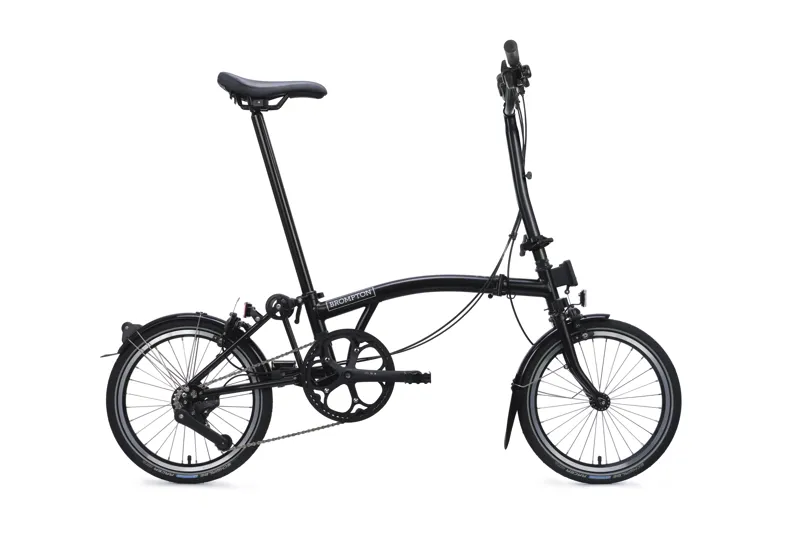 Brompton C Line 4 Speed High Bar 2026 Folding Bike  - Matt Black