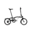 Brompton C Line 4 Speed High Bar 2026 Folding Bike  - Matt Black