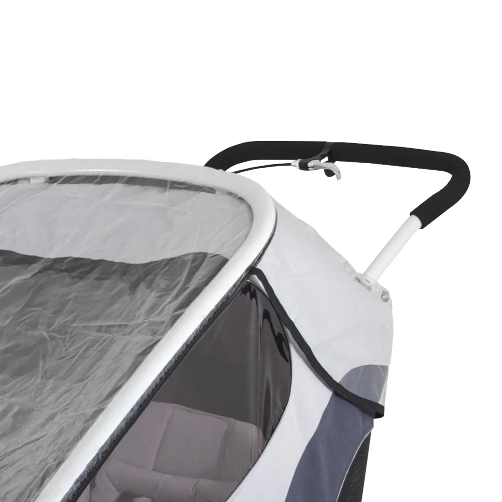 uPRISE Bikes Hamax Outback Rain Cover - Grey | Price match, 365 day return s, 18-Month Warranty, Finance Available & Free UK Delivery
