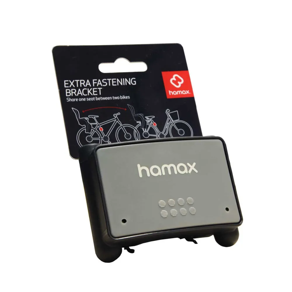 uPRISE Bikes Hamax Extra Fastening Bracket - Grey/Black | Price match, 365 day return s, 18-Month Warranty, Finance Available & Free UK Delivery