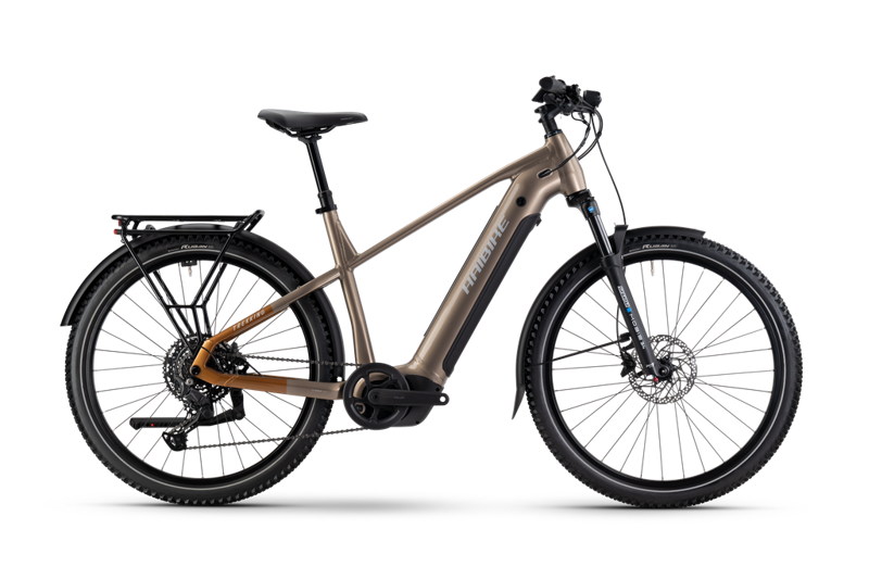Haibike Trekking 6.5 Crossbar 2026 Electric Hybrid Bike - Toffee/Sand