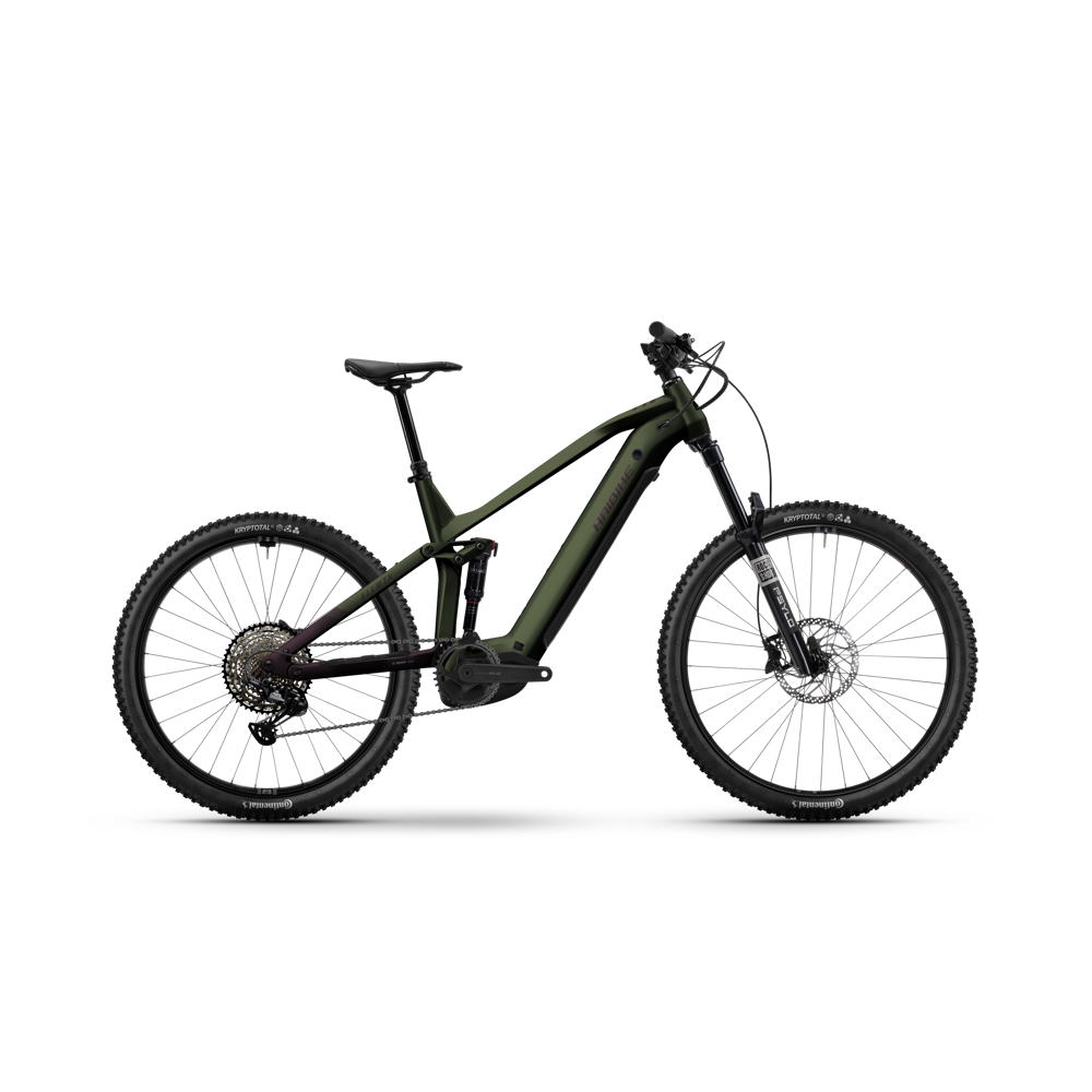 uPRISE Bikes Haibike Allmtn 6 27.5/29er 2026 Electric MTB - Swamp/Midnight Plum | Price match, 365 day return s, 18-Month Warranty, Finance Available & Free UK Delivery