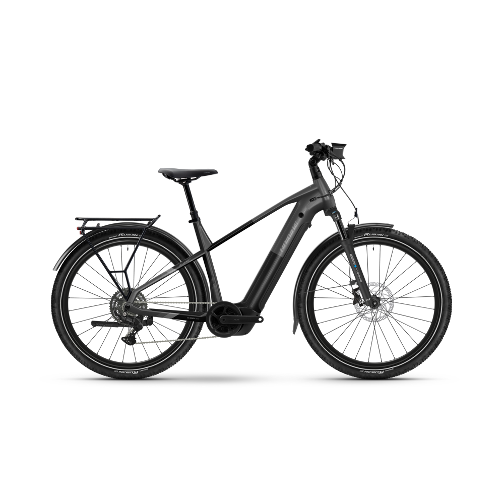 uPRISE Bikes Haibike Trekking 6.5 Crossbar 2026 Electric Hybrid Bike - Stardust/Titan | Price match, 365 day return s, 18-Month Warranty, Finance Available & Free UK Delivery