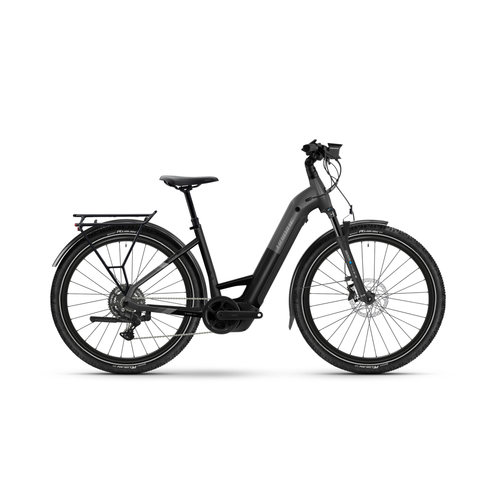 uPRISE Bikes Haibike Trekking 6.5 Lowstep 2026 Electric Hybrid Bike - Stardust/Titan | Price match, 365 day return s, 18-Month Warranty, Finance Available & Free UK Delivery