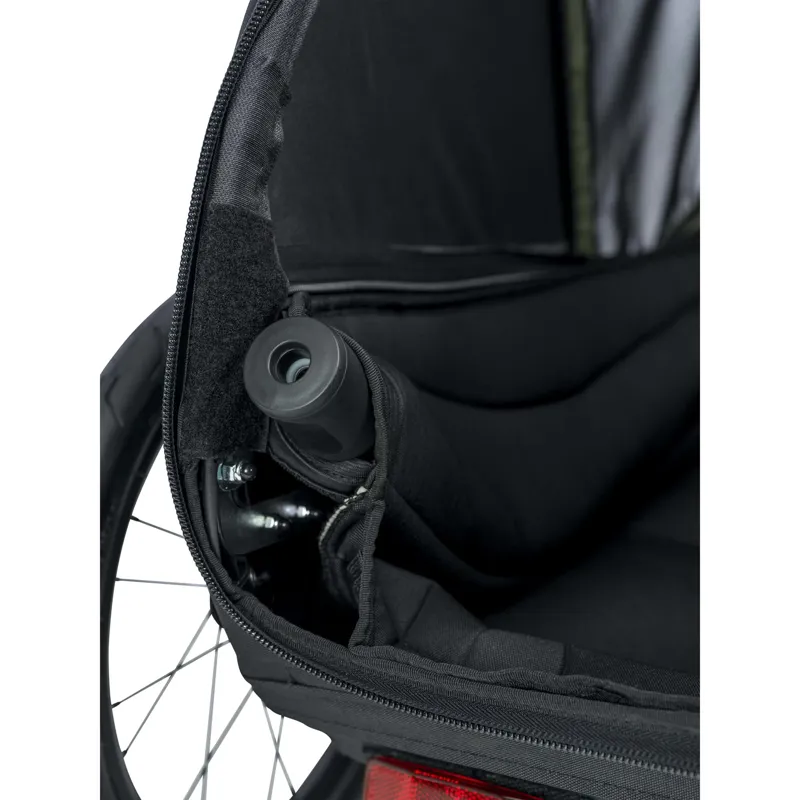 Hamax Pluto Dog Trailer For Medium Sized Dogs - Green-9