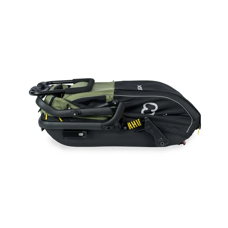 Hamax Pluto Dog Trailer For Medium Sized Dogs - Green-5