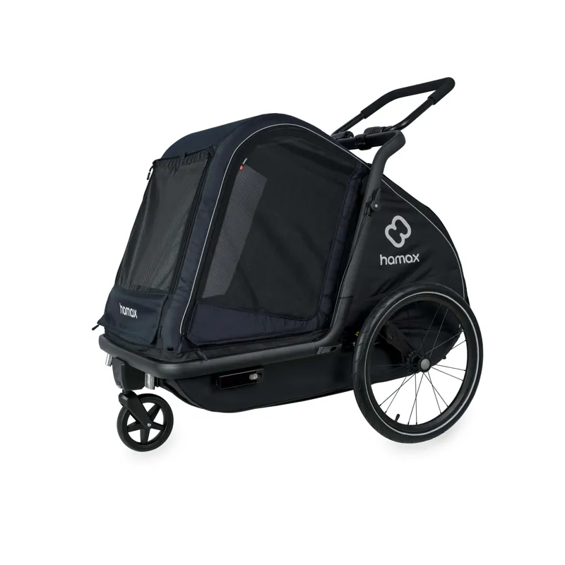 Hamax Pluto Dog Trailer For Large Sized Dogs - Navy-1