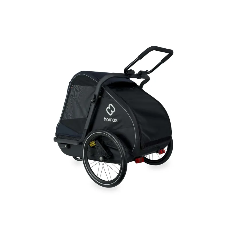 Hamax Pluto Dog Trailer For Large Sized Dogs - Navy-4