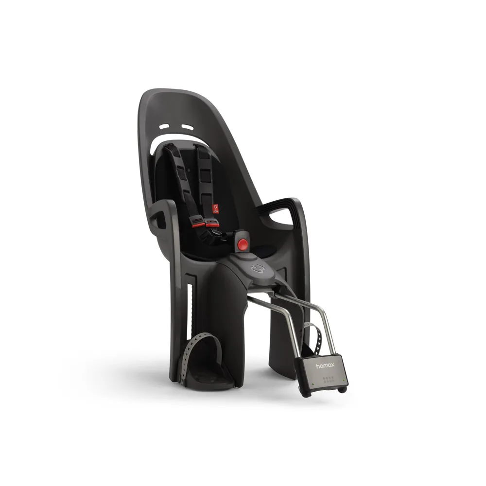 uPRISE Bikes Hamax Zenith Frame Mounted Rear Child Seat - Grey/Black | Price match, 365 day return s, 18-Month Warranty, Finance Available & Free UK Delivery