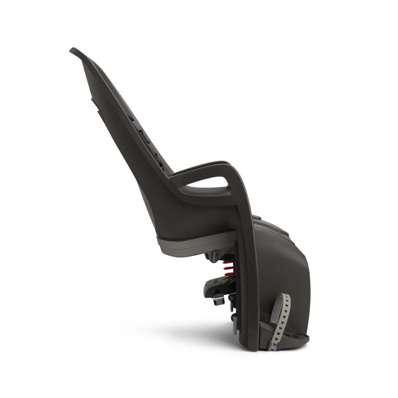 Hamax Zenith Frame Mounted Child Seat W/ Carrier Adapter - Grey/Red-1