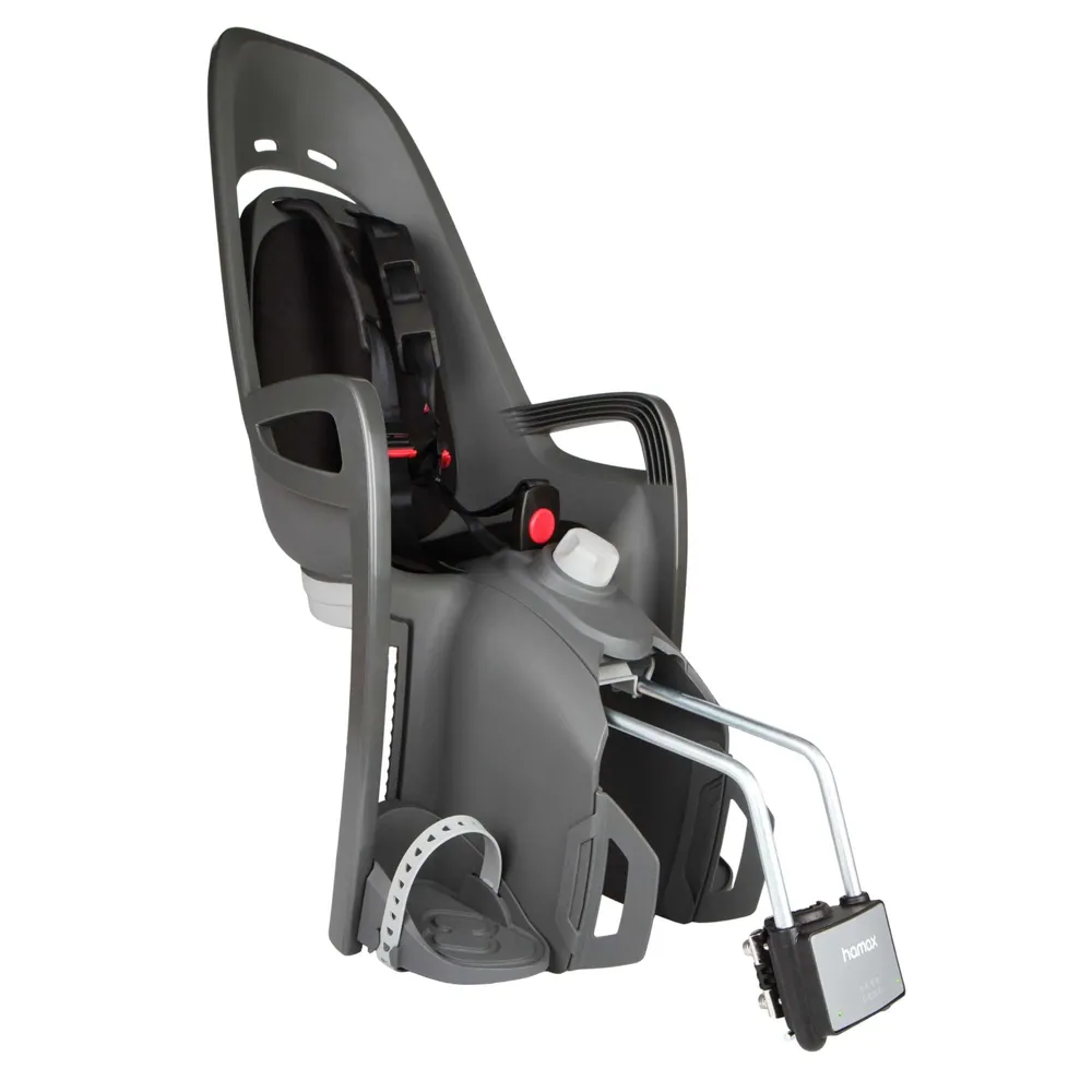 uPRISE Bikes Hamax Zenith Relax Frame Mounted Rear Child Seat - Grey/Black | Price match, 365 day return s, 18-Month Warranty, Finance Available & Free UK Delivery