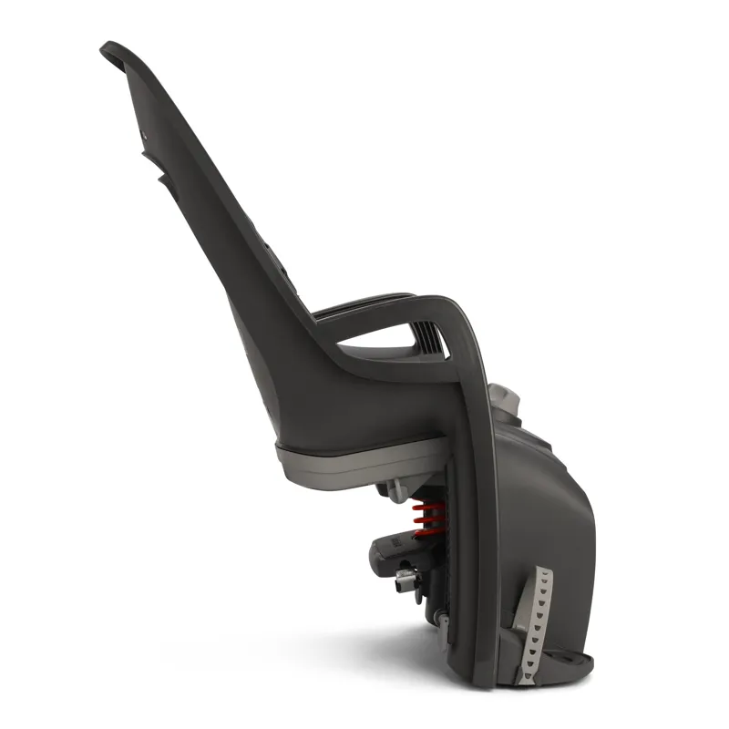 Hamax Zenith Relax Rack Mounted Child Seat W/ Carrier Adapter - Grey/Black-1