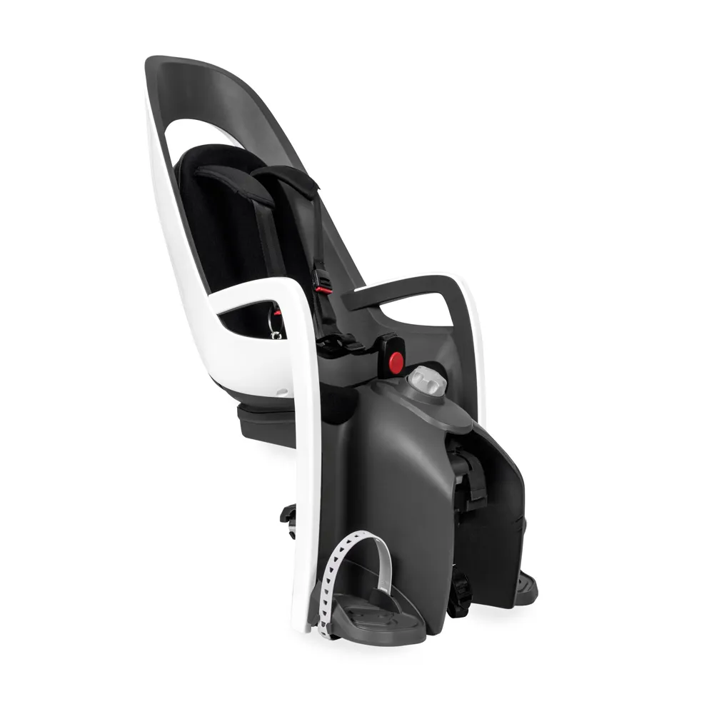 uPRISE Bikes Hamax Caress Frame Mounted Child Seat W/ Carrier Adapter - White/Black | Price match, 365 day return s, 18-Month Warranty, Finance Available & Free UK Delivery