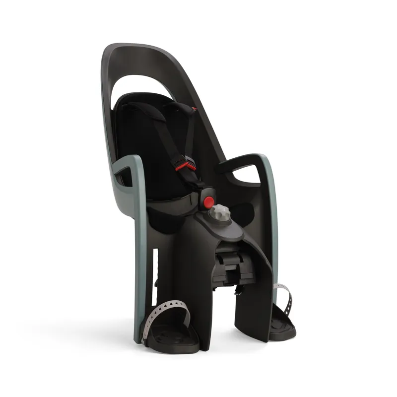 Hamax Caress Rack Mounted Child Seat W/ Carrier Adapter - Green/Black