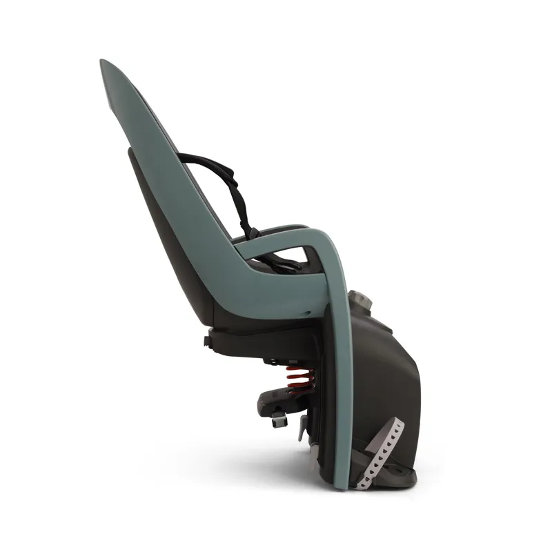 Hamax Caress Rack Mounted Child Seat W/ Carrier Adapter - Green/Black-1