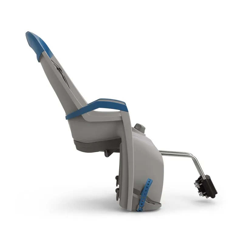 Hamax Amaze Frame Mounted Child Seat W/ Lockable Bracket - Grey/Petrol-1