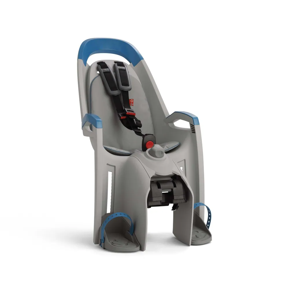 uPRISE Bikes Hamax Amaze Rack Mounted Child Seat W/ Carrier Adapter - Grey/Petrol | Price match, 365 day return s, 18-Month Warranty, Finance Available & Free UK Delivery