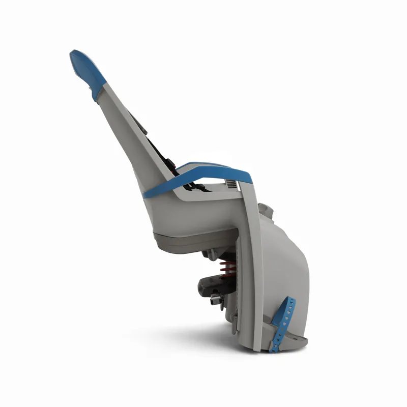 Hamax Amaze Rack Mounted Child Seat W/ Carrier Adapter - Grey/Petrol-1