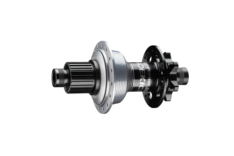 E-Thirteen Sidekick 148x12mm Boost 6-Bolt Rear Hub- Black/Silver-6