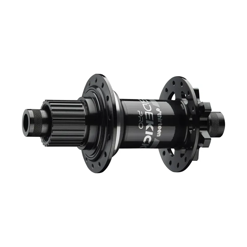 E-Thirteen Sidekick Pro 148x12mm Boost 6 Bolt Rear Hub - Black/Silver