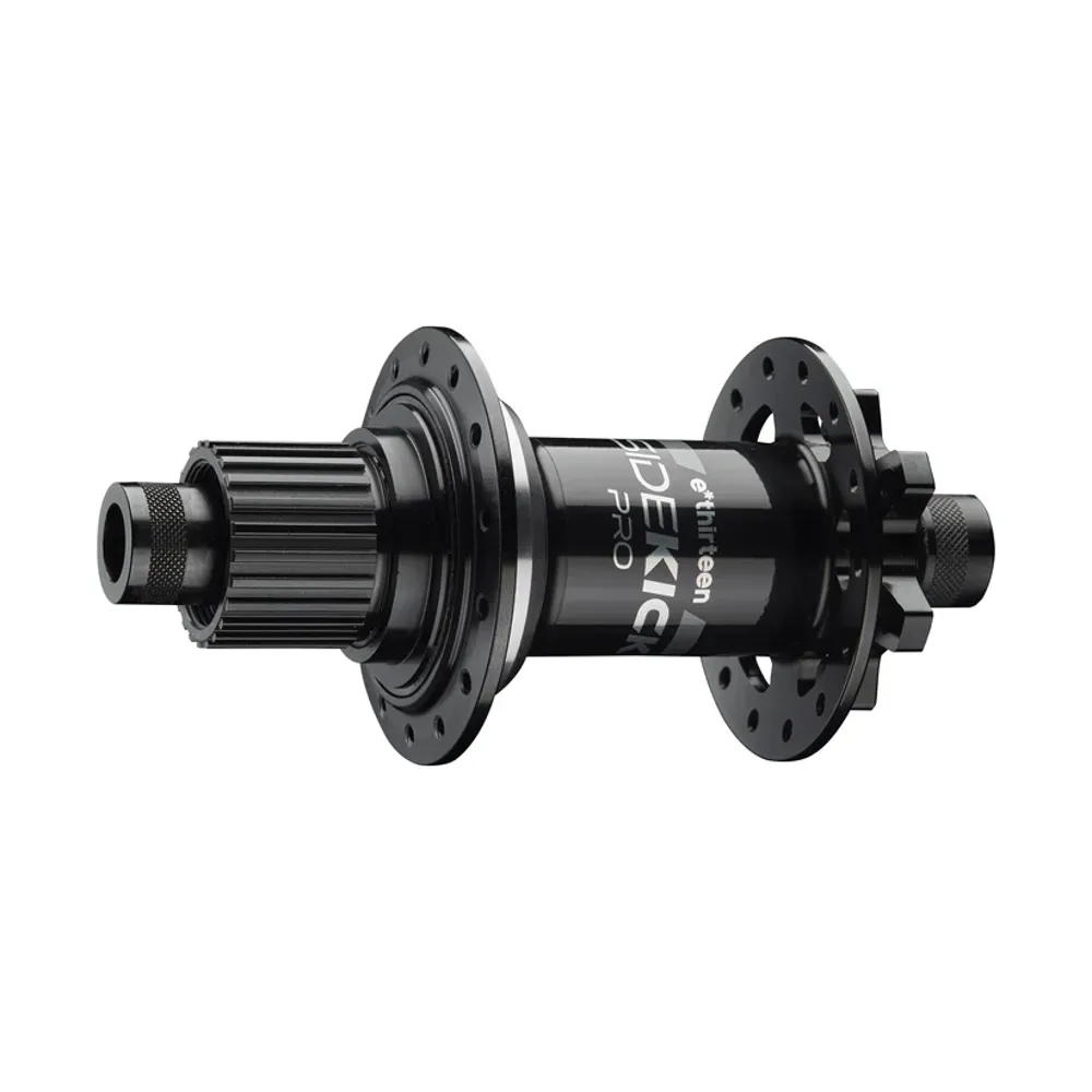 uPRISE Bikes E*Thirteen E-Thirteen Sidekick Pro 148x12mm Boost 6 Bolt Rear Hub - Black/Silver | Price match, 365 day returns, 18-Month Warranty, Finance Available & Free UK Delivery