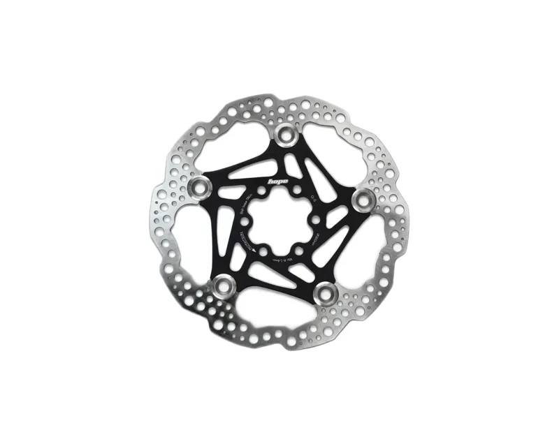 Hope Floating 6 Bolt Disc Brake Rotor - 185mm - Black