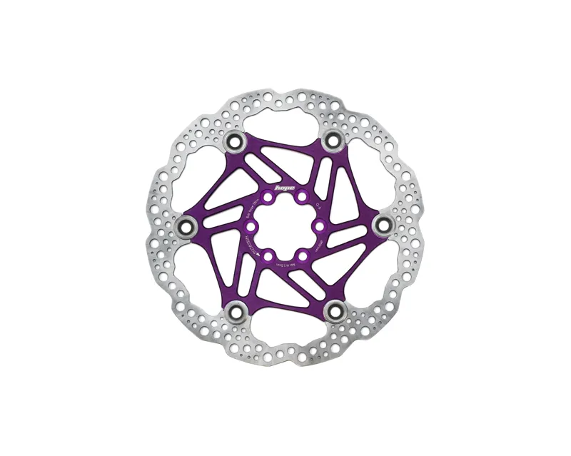 Hope Floating 6 Bolt Disc Brake Rotor - 180mm - Purple
