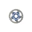 Hope Road 6 Bolt Floating Disc Brake Rotor - 140mm - Blue