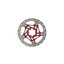 Hope Road 6 Bolt Floating Disc Brake Rotor - 140mm - Red