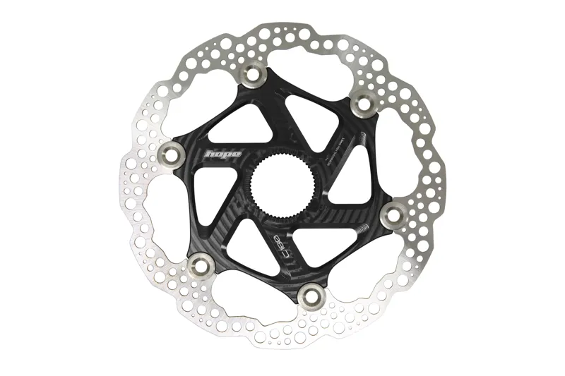 Hope MTB Centre Lock Floating Disc Brake Rotor- 140mm - Black