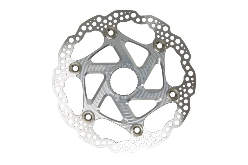 Hope MTB Centre Lock Floating Disc Brake Rotor - 160mm - Silver