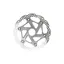 Hope MTB Centre Lock Floating Disc Brake Rotor - 203mm - Silver