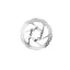 Hope Universal 6 Bolt 2.3 mm Fixed Disc Brake Rotor - 180mm - Silver