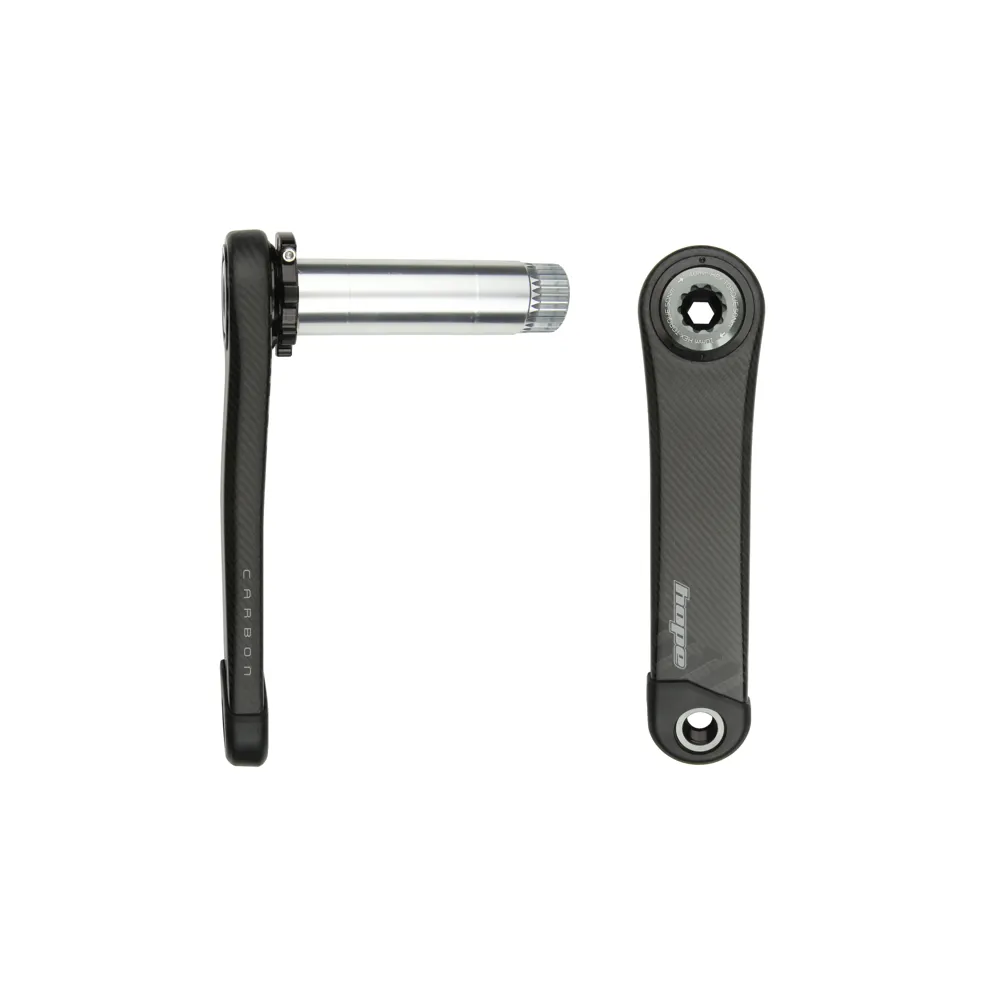 uPRISE Bikes Hope RX Wide 68mm Carbon Gravel Bike Crankset - Black/Smoke | Price match, 365 day return s, 18-Month Warranty, Finance Available & Free UK Delivery