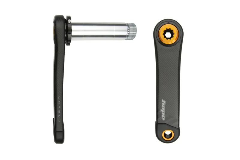 Hope RX Wide 68mm Carbon Gravel Bike Crankset - Black/Orange