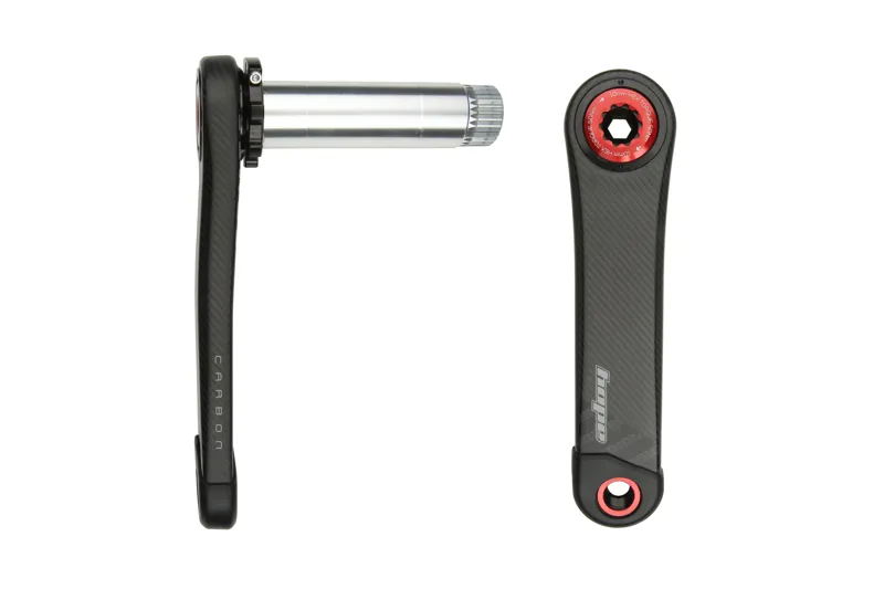 Hope RX Carbon Gravel Bike Crankset - Black/Red