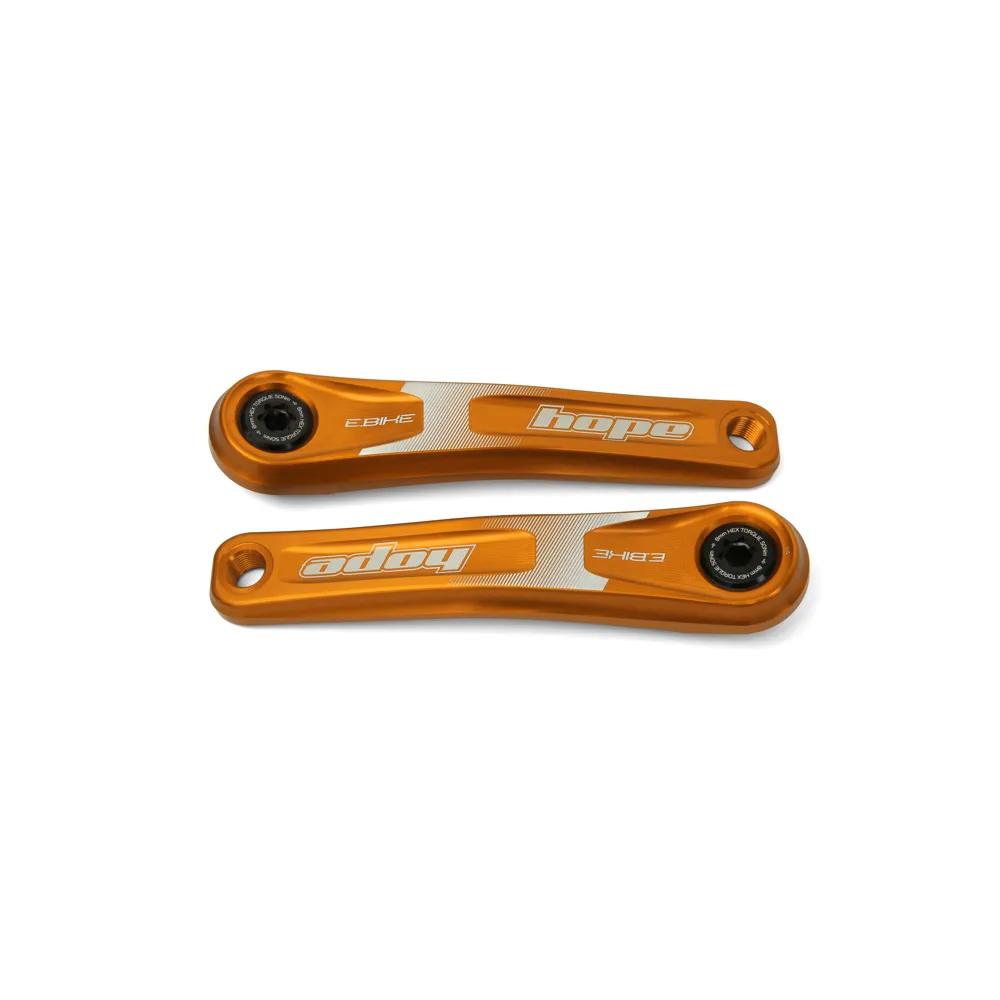uPRISE Bikes Hope E-Bike Standard Offset Crankset - Bosch/Yamaha - Orange | Price match, 365 day return s, 18-Month Warranty, Finance Available & Free UK Delivery
