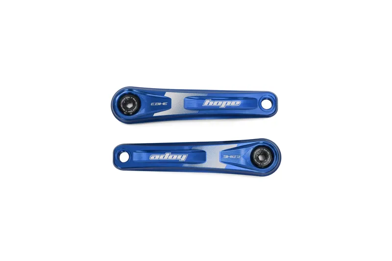 Hope E-Bike Narrow Offset Crankset - Brose/Bosch Q Factor - Blue