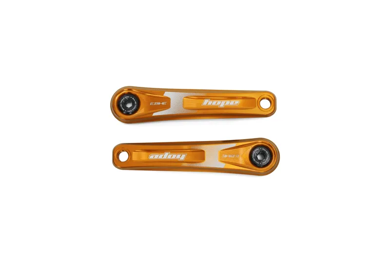 Hope E-Bike Narrow Offset Crankset - Brose/Bosch Q Factor - Orange