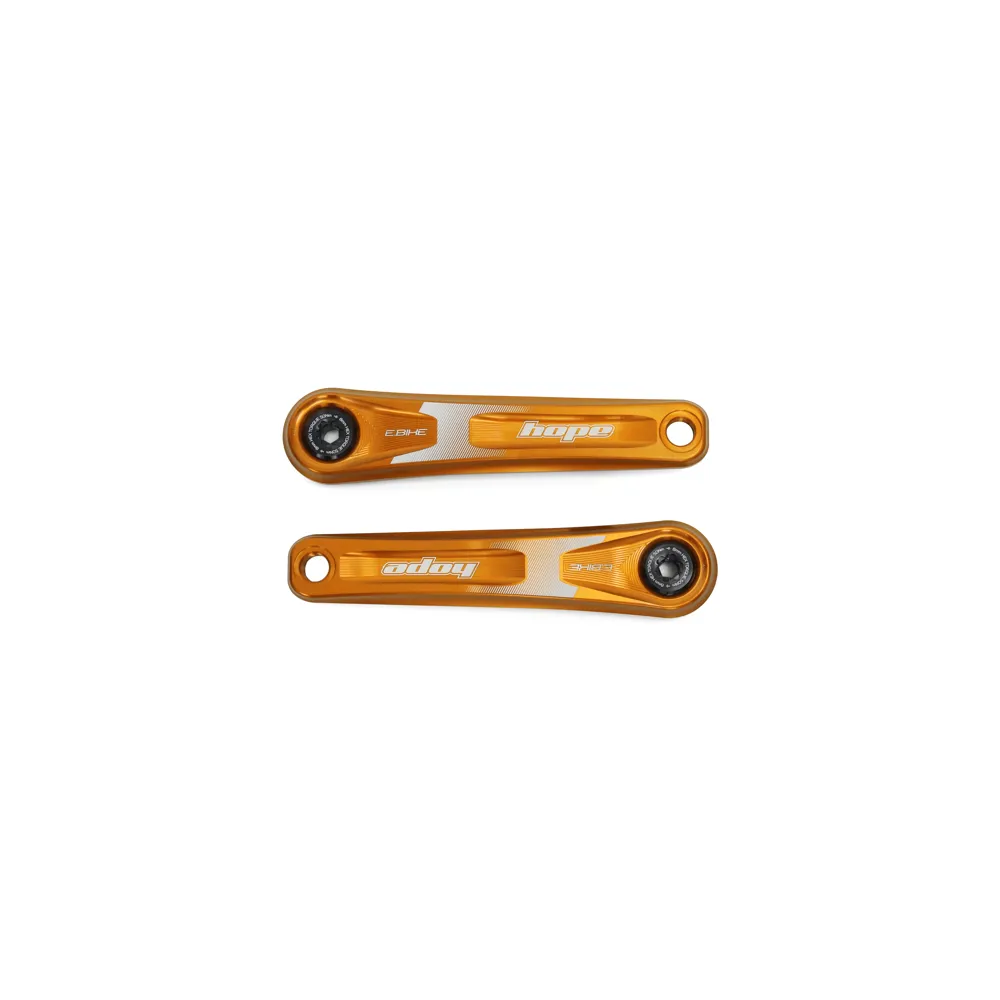 uPRISE Bikes Hope E-Bike Narrow Offset Crankset - Brose/Bosch Q Factor - Orange | Price match, 365 day return s, 18-Month Warranty, Finance Available & Free UK Delivery