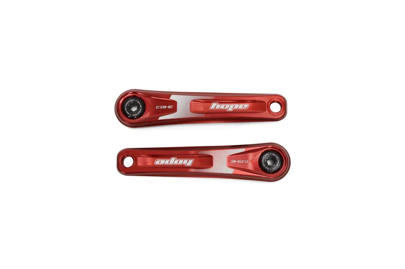 Hope E-Bike Narrow Offset Crankset - Brose/Bosch Q Factor - Red