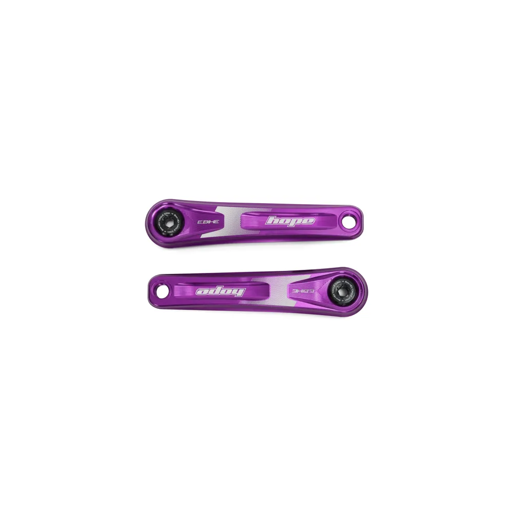 uPRISE Bikes Hope E-Bike Specialized Offset Crankset - Purple | Price match, 365 day return s, 18-Month Warranty, Finance Available & Free UK Delivery