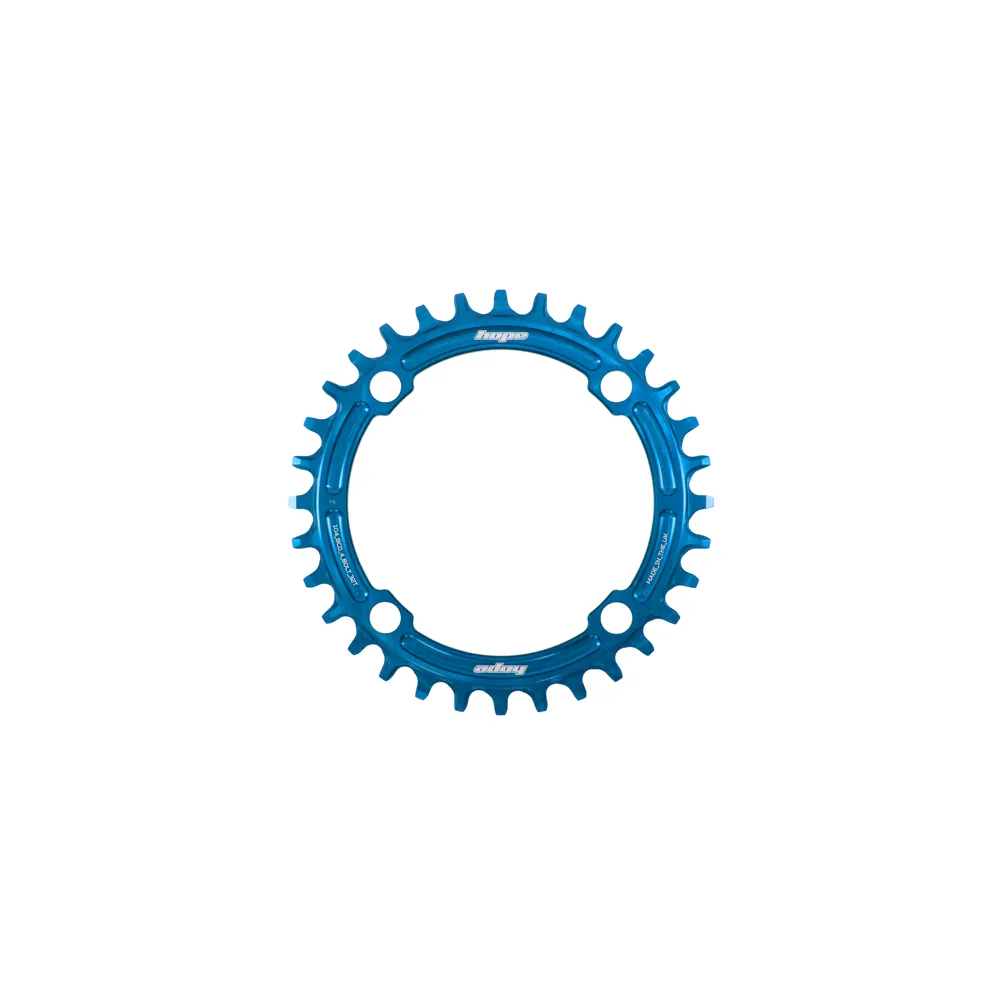 uPRISE Bikes Hope R22 104 BCD 12 Speed MTB Chainring - Blue | Price match, 365 day return s, 18-Month Warranty, Finance Available & Free UK Delivery