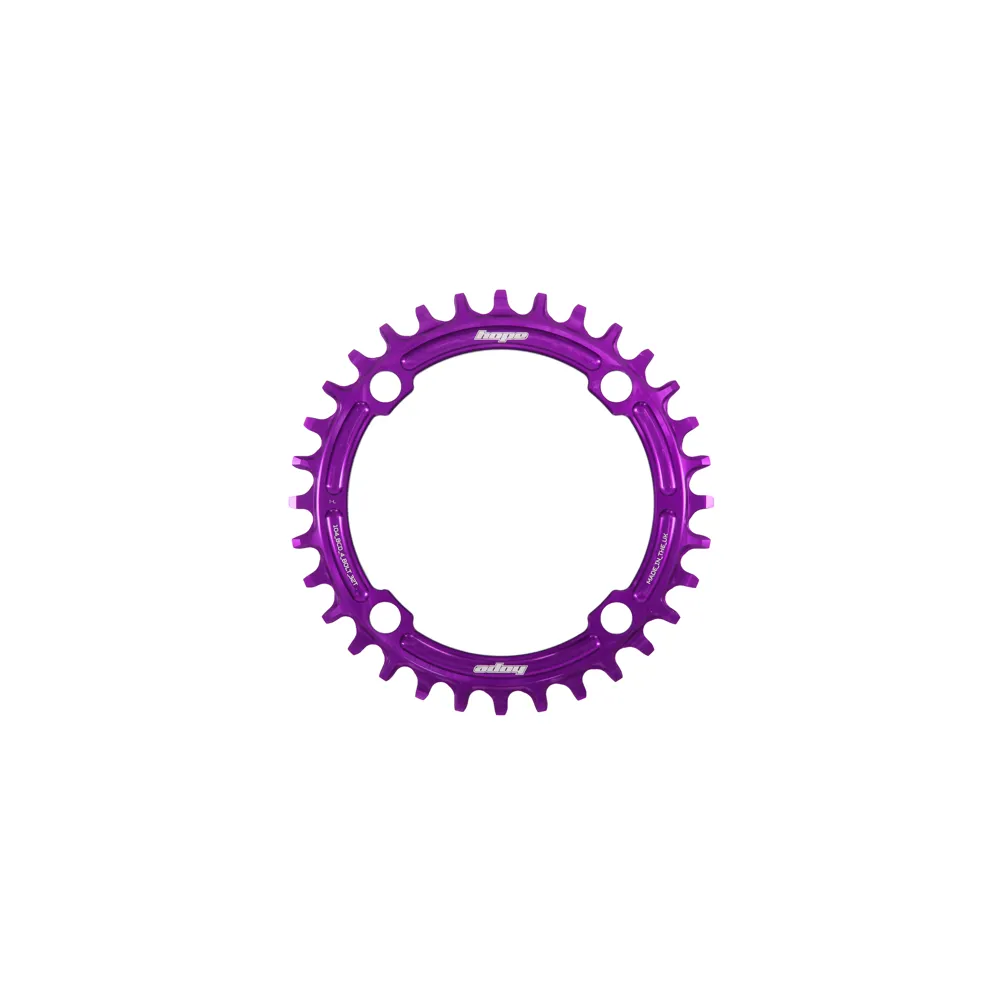 uPRISE Bikes Hope R22 104 BCD 12 Speed MTB Chainring - Purple | Price match, 365 day return s, 18-Month Warranty, Finance Available & Free UK Delivery
